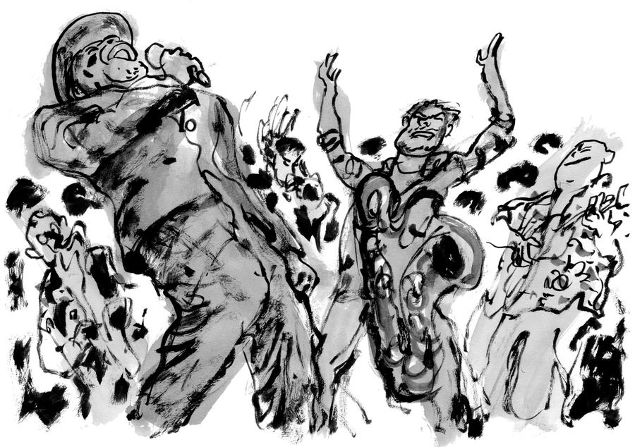 Archie Shepp: A singer and saxophonists in a whirl of grey ink