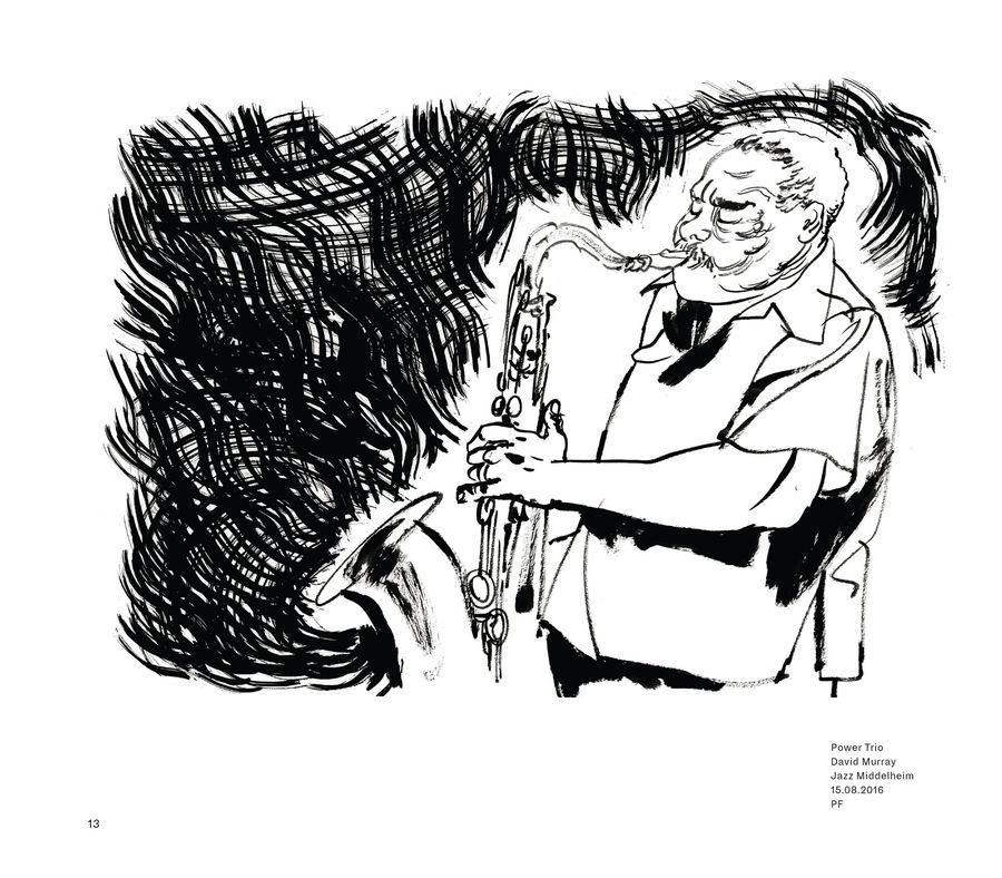Page from Live: David Murray on saxophone, Jazz Middelheim 2016